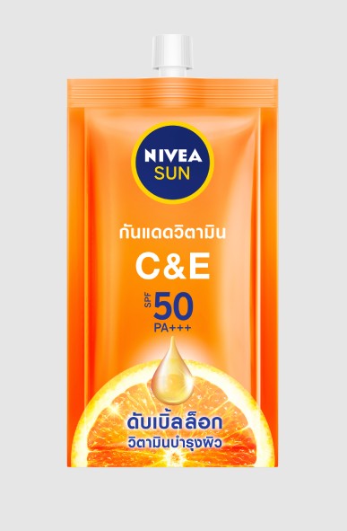 1. NIVEA SUN C&E SPF50 PA+++ จาก นีเวีย