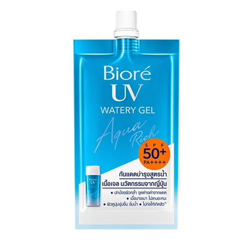 5. UV Aqua Rich Watery Gel SPF50+ PA++++ จาก Biore